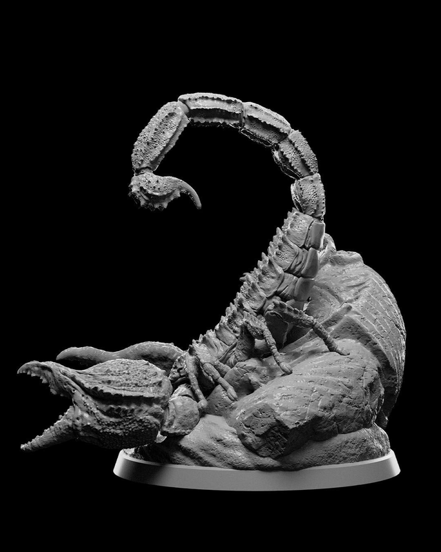 Figurine - Scorpion Géant des Sables