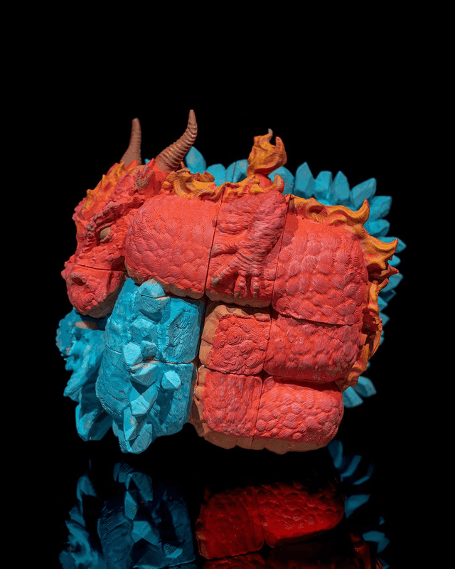 Wyvern Twist - Rubik's Cube 3D