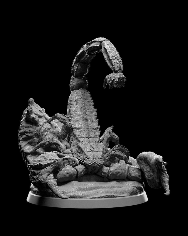 Figurine - Scorpion Géant des Sables